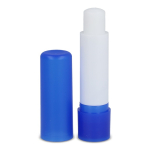 Lippenbalsem van gerecycled materiaal in diverse kleuren kleur blauw