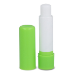 Lippenbalsem van gerecycled materiaal in diverse kleuren kleur limoen groen
