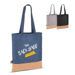 Tas van RPET met kurkdetail aan de onderzijde 10kg