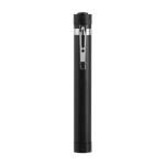 Zaklamp met logo, COB-technologie, magneet en metalen clip kleur zwart vijfde weergave
