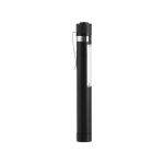 Zaklamp met logo, COB-technologie, magneet en metalen clip kleur zwart zevende weergave