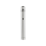 Zaklamp met logo, COB-technologie, magneet en metalen clip kleur zilver tweede weergave