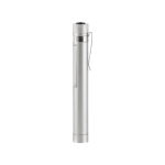 Zaklamp met logo, COB-technologie, magneet en metalen clip kleur zilver vijfde weergave
