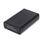 Snellaad-powerbank met twee verschillende poorten 10.000 mAh kleur zwart derde weergave