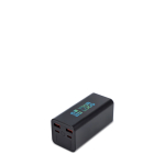 Snellaad-powerbank met twee verschillende poorten 20.000 mAh met afdrukgebied