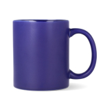 Keramische mok met matte afwerking en glanzend interieur 350 ml kleur donkerblauw tweede weergave