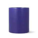 Keramische mok met matte afwerking en glanzend interieur 350 ml kleur donkerblauw derde weergave