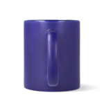 Keramische mok met matte afwerking en glanzend interieur 350 ml kleur donkerblauw vijfde weergave