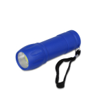 Zaklampen van gerecycled plastic in diverse kleuren met COB-licht kleur blauw