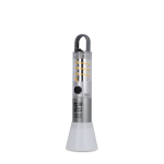 LED-zaklamp van gerecycled aluminium met zoomfunctie met afdrukgebied