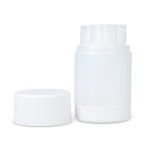 Set van 3 flesjes van 40 ml voor toiletartikelen ideaal voor op reis kleur wit vijfde weergave