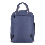 Rugzak van RPET voor laptop met tasfunctie 15.6 inch kleur donkerblauw zesde weergave