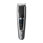 Scheerset met tondeuse schaar en kam van Phillips kleur titanium