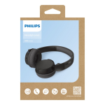 Opvouwbare draadloze koptelefoon om te personaliseren van Phillips kleur zwart vijfde weergave