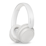 Opvouwbare in-ear hoofdtelefoon met lange afspeelduur van Phillips kleur wit