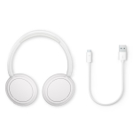 Opvouwbare in-ear hoofdtelefoon met lange afspeelduur van Phillips kleur wit zevende weergave