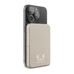 Powerbank met houderfunctie voor telefoon Fresh 'n Rebel 5.000 mAh kleur beige derde weergave