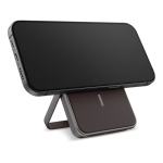 Powerbank met houderfunctie voor telefoon Fresh 'n Rebel 5.000 mAh kleur titanium tweede weergave