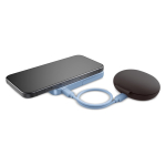 Powerbank met houderfunctie voor telefoon Fresh 'n Rebel 5.000 mAh kleur pastel blauw vierde weergave