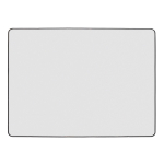 Bureau mat met antislip onderzijde om te sublimeren kleur wit tweede weergave