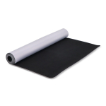 Yogamat met antislip onderzijde voor sublimatie kleur wit tweede weergave