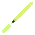Ronde markeerstift met levendige kleuren om te personaliseren kleur neon geel tweede weergave