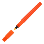 Ronde markeerstift met levendige kleuren om te personaliseren kleur neon oranje tweede weergave