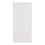 Handdoek van katoen en polyester velours om te sublimeren 50x100 cm kleur wit tweede weergave