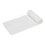 Handdoek van katoen en polyester velours om te sublimeren 100x180 cm kleur wit