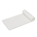 Handdoek van katoen en polyester velours om te sublimeren 30x130 cm kleur wit