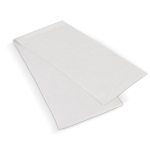Handdoek van katoen en polyester velours om te sublimeren 30x130 cm kleur wit derde weergave