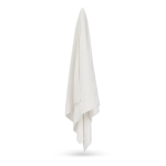 Handdoek van katoen en polyester velours om te sublimeren 30x130 cm kleur wit vierde weergave