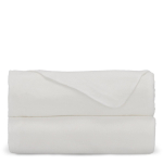 Gerecyclede polar fleece deken voor sublimatie 250 g/m² kleur wit