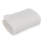 Gerecyclede polar fleece deken voor sublimatie 250 g/m² kleur wit tweede weergave