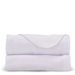 Ultra zachte polar fleece deken voor sublimatie 190 g/m² kleur wit