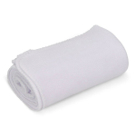 Ultra zachte polar fleece deken voor sublimatie 190 g/m² kleur wit tweede weergave