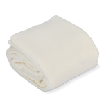 Ultra zachte polar fleece deken voor sublimatie 510 g/m² kleur wit tweede weergave