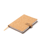 Kurken A5-agenda met magneetsluiting kleur naturel detailweergave 2