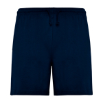 Uniseks korte broek met tailleband 200 g/m² Roly Direct Sport kleur marineblauw tweede weergave