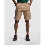Werkbermuda van katoen en polyester 200 g/m² Roly Armour kleur camel eerste gebruiksweergave