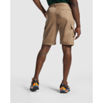 Werkbermuda van katoen en polyester 200 g/m² Roly Armour kleur camel vierde gebruiksweergave