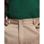 Werkbermuda van katoen en polyester 200 g/m² Roly Armour kleur camel detailweergave 3
