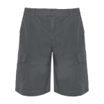 Werkbermuda van katoen en polyester 200 g/m² Roly Armour kleur taupe grijs tweede weergave