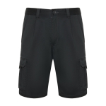 Bermuda van polyester en katoen met zakken 250 g/m² Roly Vitara kleur taupe grijs tweede weergave