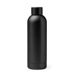 Thermosfles van roestvrij staal met glanzende afwerking 550ml kleur zwart tweede weergave