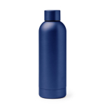 Thermosfles van roestvrij staal met glanzende afwerking 550ml kleur blauw tweede weergave