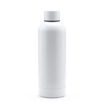 Thermosfles van roestvrij staal met glanzende afwerking 550ml kleur wit tweede weergave
