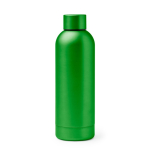 Thermosfles van roestvrij staal met glanzende afwerking 550ml kleur groen tweede weergave