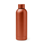 Thermosfles van roestvrij staal met glanzende afwerking 550ml kleur oranje tweede weergave