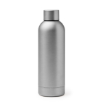 Thermosfles van roestvrij staal met glanzende afwerking 550ml kleur zilver tweede weergave